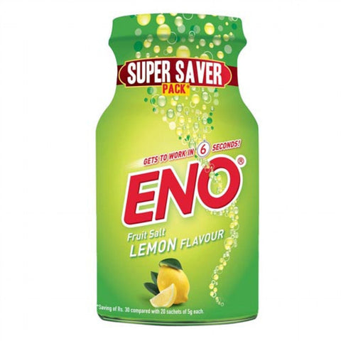 Eno Fruit Salt – Lemon Flavor 100g (Effervescent Fruit Salt)