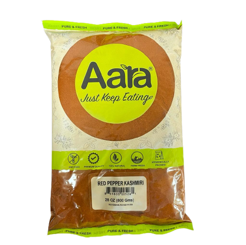 Aara Kashmiri Red Chili Powder Mild Heat Natural Color Indian Spice
