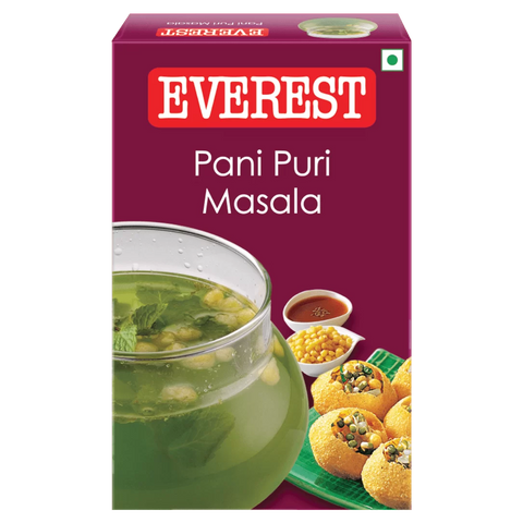 Everest Pani Puri Masala, Authentic Indian Spice Blend, 100g Box
