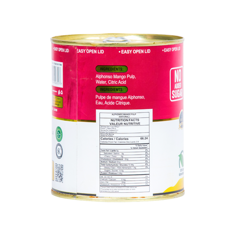 Aara Alphonso Mango Pulp 100% Natural - No Added Sugar
