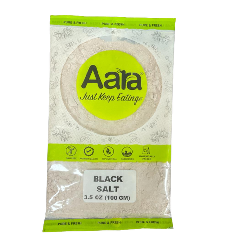 Aara Black Salt Kala Namak Traditional Indian Seasoning