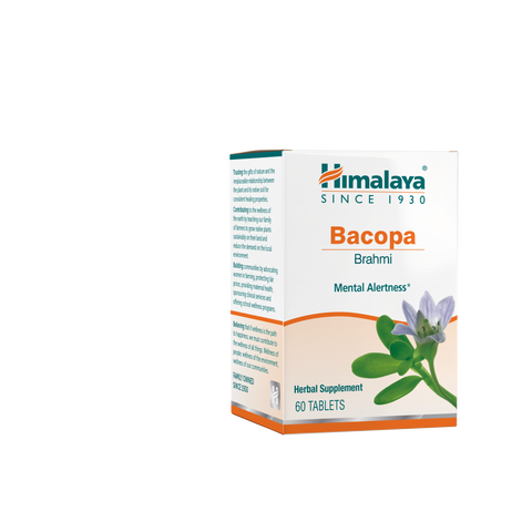 Himalaya Bacopa Capsules 60 Count (Brahmi)