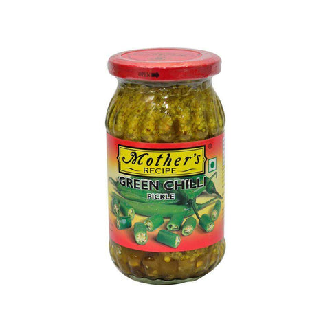 Mother's Recipe Green Chilli Pickle - 500gm
