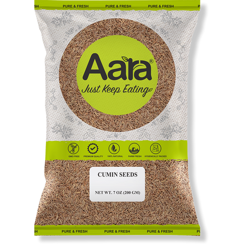 Aara Cumin Seeds (Jeera) Whole | Aromatic Indian Spice