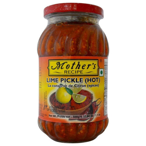 Mother's Recipe Lime Pickle Hot - 500gm
