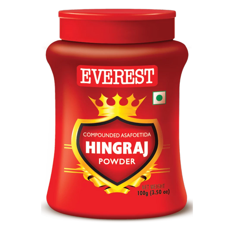 Everest Hing Raj Powder, Authentic Indian Spice Blend, 100g Box