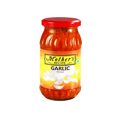 Mother’s Recipe Garlic Pickle – 300g | Authentic Indian Spicy Garlic Achar | Traditional Taste | Ready to Serve