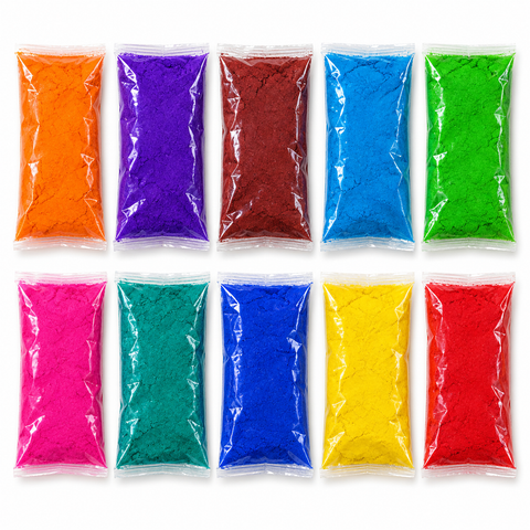 Rangoli Powder 10 Colors - 750gms Approx