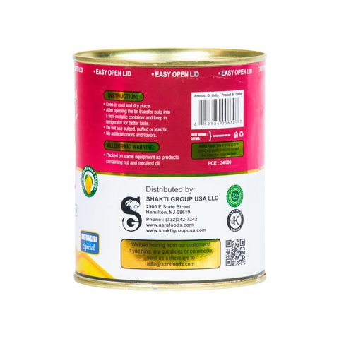 Aara Alphonso Mango Pulp 100% Natural - No Added Sugar