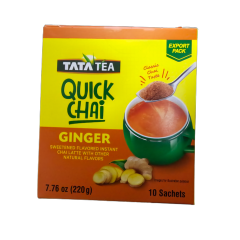 Tata Quick Chai - Ginger Flavor - 220gm