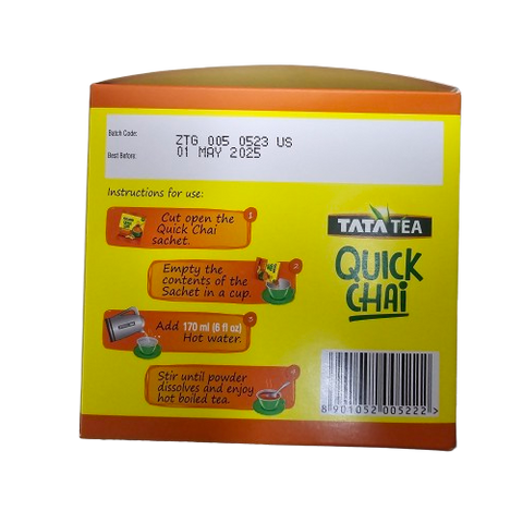 Tata Quick Chai - Ginger Flavor - 220gm