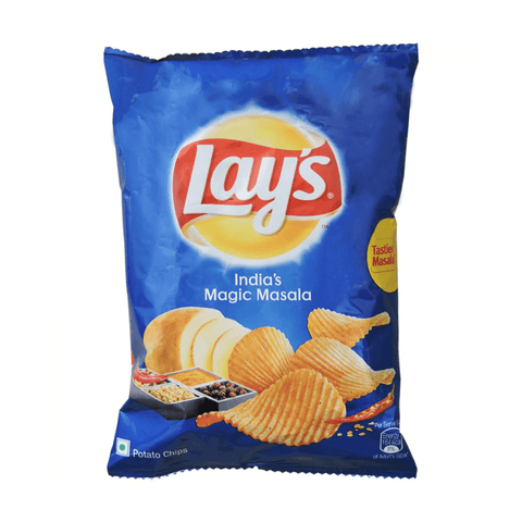 Wholesale Lays Magic Masala Potato Chips – 48g | 1 Case of 70 Packs | Authentic Indian Spicy Snack