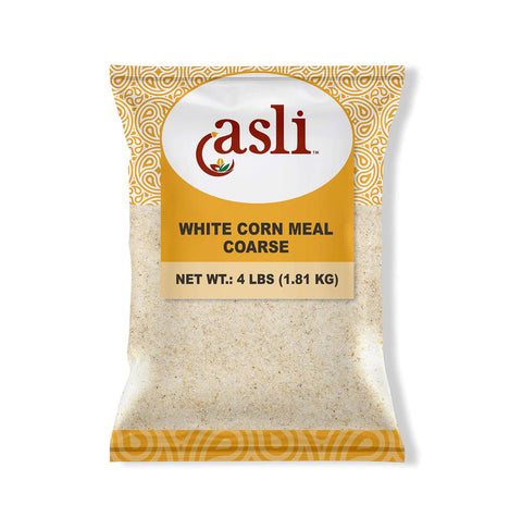 Asli White Corn Meal Coarse – 4LB | Ugali Flour | Gluten-Free | All-Natural African Maize Flour