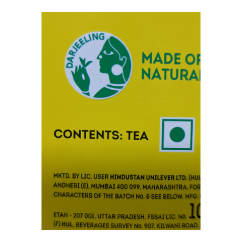 Lipton Darjeeling Long Leaf Tea - 500g | Premium Loose Leaf Black Tea