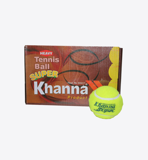Khanna Tennis Cricket Balls - 6 Balls Free Shipping