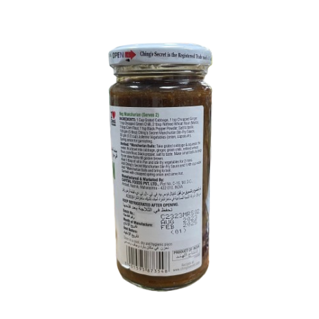 Chings Manchurian Stir Fry Sauce-250 Gms
