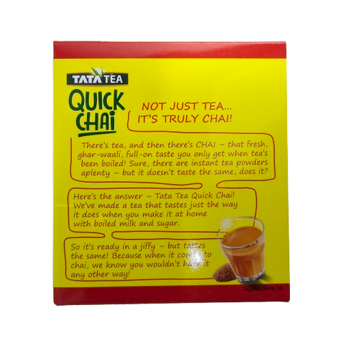 Tata Quick Tea Masala Flavor - 220gm (10 Sachets)