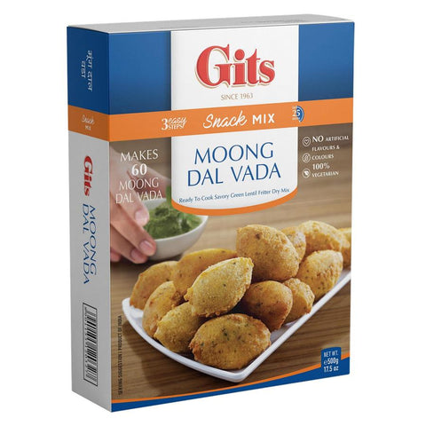 Wholesale Gits Moong Dal Vada (Snack Mix) - 17.5 Oz (500 Gm)  - 30 Pack (1 Case)