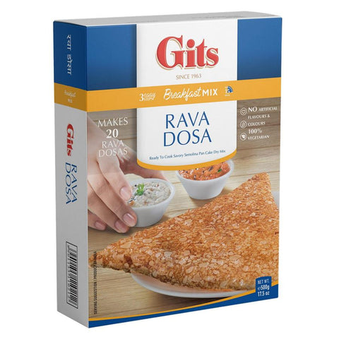 Wholesale Gits Rava Dosa (Breakfast Mix) - 17.5 Oz (500 Gm)  - 30 Pack (1 Case)