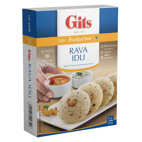 Wholesale Gits Rava Idli (Breakfast Mix) - 17.5 Oz (500 Gm)  - 30 Pack (1 Case)