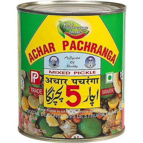 Pachranga Foods - Achar Mixed Pickle - 800gm Tin