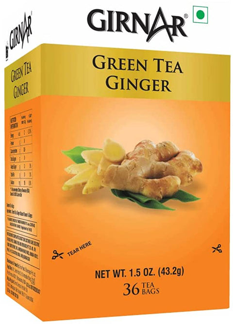 Girnar Ginger Green Tea (36 Tea Bags)