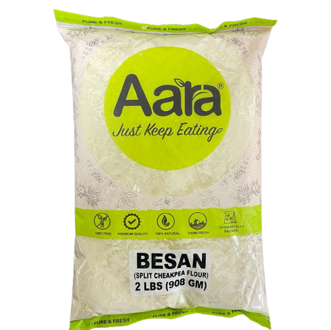 Wholesale Aara Besan (Gram Flour) - 4 lbs  - 10 Pack (1 Case)