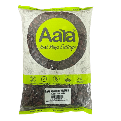 Wholesale Aara Dark Red Kidney Beans - 4 lb  - 10 Pack (1 Case)