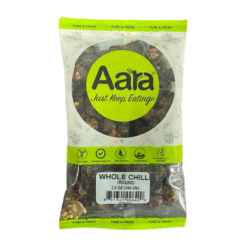 Aara Red Chili Whole (Round)
