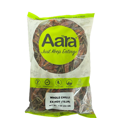 Aara Red Chili Whole (Extra-Hot)