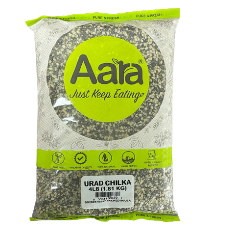 Wholesale Aara Udad Chilka (Split Matpe Beans) - 4 lb  - 10 Pack (1 Case)