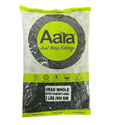 Aara Urad Whole (Black Matpe Beans)