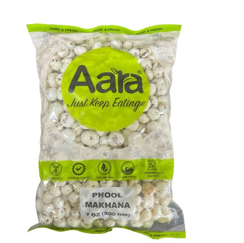 Aara Phool Makhana - Lotus Seeds - Fox nuts -  400 GM