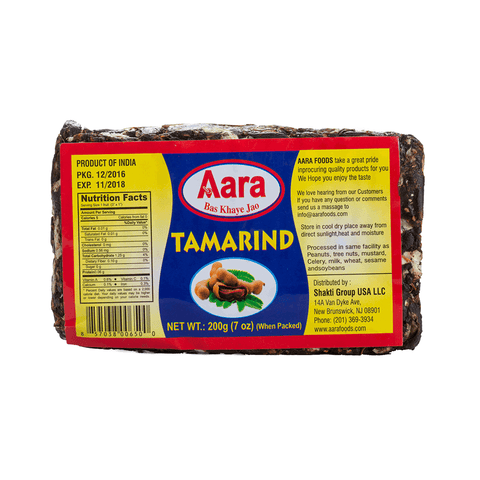 Wholesale Aara Tamarind Slab (Imli) - 500 gm  - 20 Pack (1 Case)