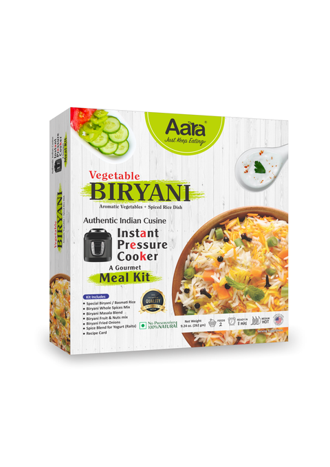 Aara Vegetable Biryani Gourmet Meal Kit