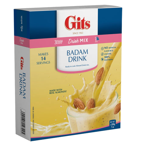 Gits Badam Drink - 7 Oz (200 Gm)