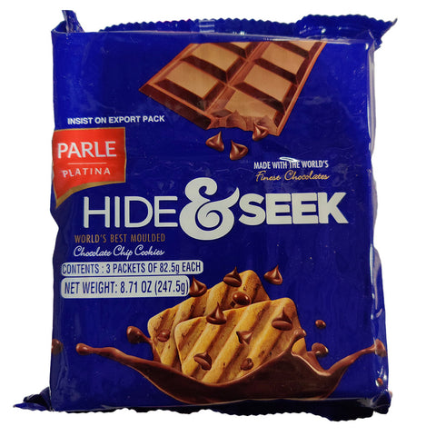 Parle Hide & Seek Chocolate Chips Cookies 247.5 Gms