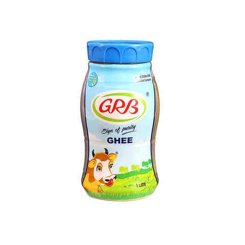 Wholesale GRB Pure Cow Ghee - 500 ml  - 24 Pack (1 Case)