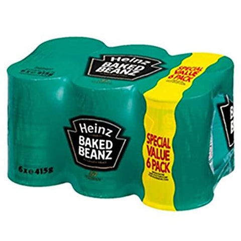 Heinz  Beans 6 Pack - 415gm Cans