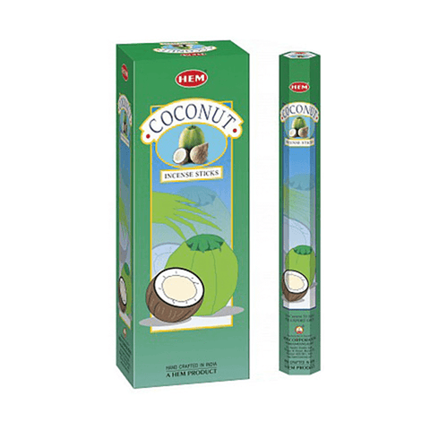 Hem Coconut (120 Incense Sticks)