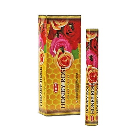 Hem Honey Rose (120 Incense Sticks)