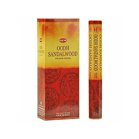 Hem Oodh Sandalwood (120 Incense Sticks)