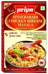 Priya Hyderabadi Chicken Biryani Masala - 50g