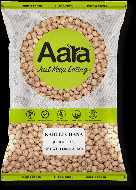Wholesale Aara Kabuli Chana - 4 lb  - 10 Pack (1 Case)