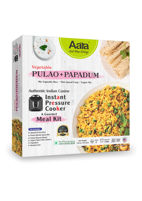 Aara Pulao & Papadum Gourmet Meal Kit