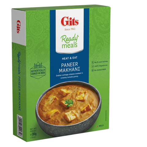Gits Paneer Makhani (Heat & Eat) - 10.5 Oz (300 Gm)