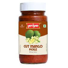 Priya Pickle Cut Mango (Without Garlic)