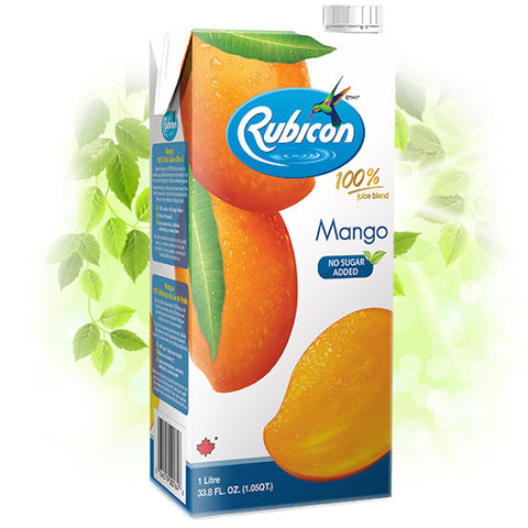 Rubicon Mango Juice No Sugar Added - 1L