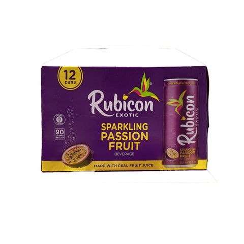 Rubicon Sparkling Passion Fruit Drink - 355ml