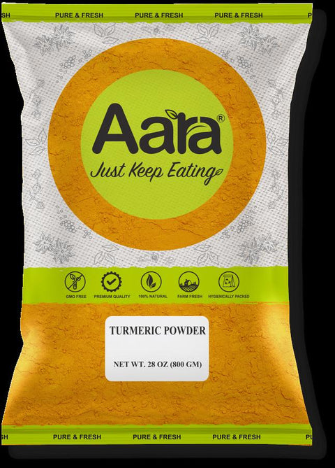 Bulk Indian Spices - Turmeric / Haldi Powder - 28 oz X 10 Pack (1 Case)